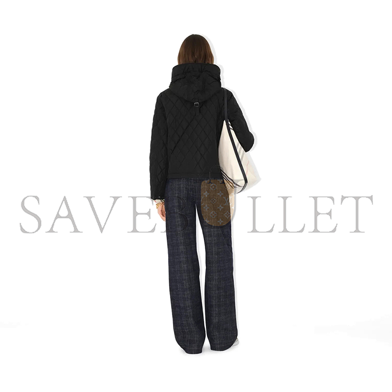 Bv*b*rry cropped-nylon-steppjacke mit kapuze 81103291